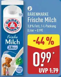 Aldi Nord BÄRENMARKE Frische Milch Angebot