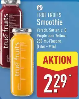 Aldi Nord TRUE FRUITS Smoothie Angebot