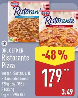 Aldi Nord DR. OETKER Ristorante Pizza Angebot