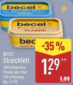 Aldi Nord BECEL Streichfett Angebot