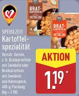 Aldi Nord SPEISEZEIT Kartoffelspezialität Angebot