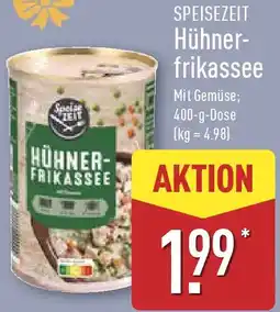 Aldi Nord SPEISEZEIT Hühnerfrikassee Angebot