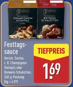Aldi Nord GOURMET FINEST CUISINE Festtagssauce Angebot