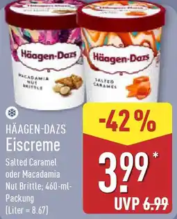 Aldi Nord HÄAGEN-DAZS Eiscreme Angebot