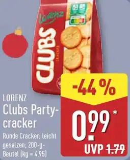 Aldi Nord LORENZ Clubs Partycracker Angebot