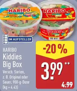 Aldi Nord HARIBO Kiddies Big Box Angebot