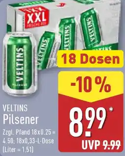 Aldi Nord VELTINS Pilsener Angebot