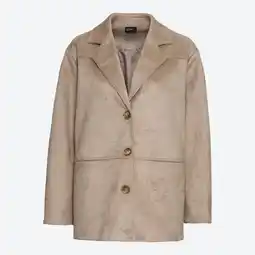 NKD Damen-Jacke in Wildlederoptik mit Elasthan Angebot