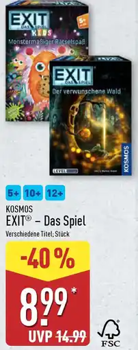 Aldi Nord KOSMOS EXIT - Das Spiel Angebot