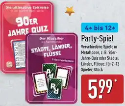 Aldi Nord Party-Spiel Angebot