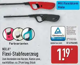 Aldi Nord NOLA Flexi-Stabfeuerzeug Angebot