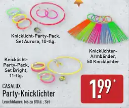 Aldi Nord CASALUX Party-Knicklichter Angebot