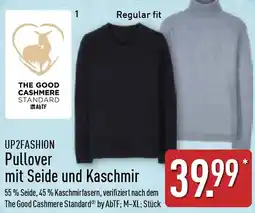 Aldi Nord UP2FASHION Pullover mit Seide und Kaschmir Angebot