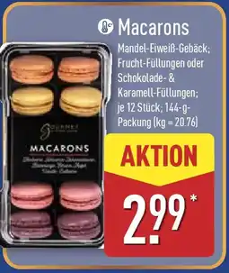 Aldi Nord GOURMET FINEST CUISINE Macarons Angebot