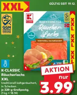 Kaufland K-CLASSIC Räucherlachs XXL Angebot