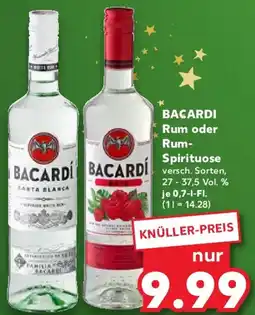 Kaufland BACARDI Rum oder Rum Spirituose Angebot