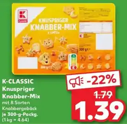 Kaufland K-CLASSIC Knuspriger Knabber-Mix Angebot