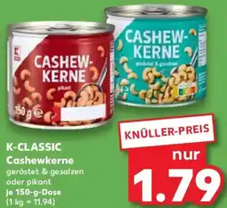 Kaufland K-CLASSIC Cashewkerne Angebot