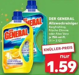 Kaufland DER GENERAL Allzweckreiniger Angebot