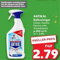 Kaufland ANTIKAL Kalkreiniger Angebot