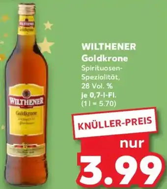 Kaufland WILTHENER Goldkrone Angebot