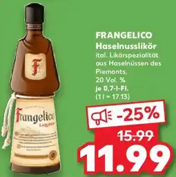 Kaufland FRANGELICO Haselnusslikör Angebot