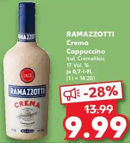 Kaufland RAMAZZOTTI Crema Cappuccino Angebot