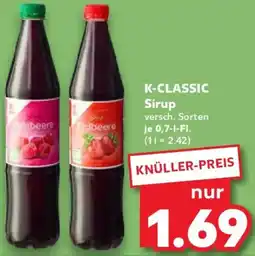 Kaufland K-CLASSIC Sirup Angebot