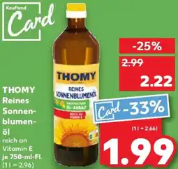 Kaufland THOMY Reines Sonnenblumenöl Angebot