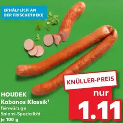 Kaufland HOUDEK Kabanos Klassik Angebot