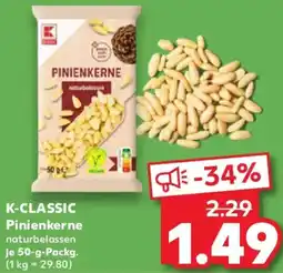 Kaufland K-CLASSIC Pinienkerne Angebot