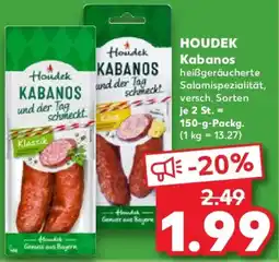 Kaufland HOUDEK Kabanos Angebot