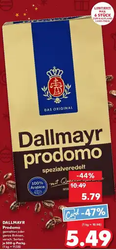 Kaufland DALLMAYR Prodomo Angebot