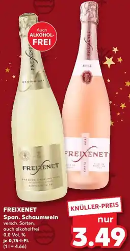 Kaufland FREIXENET Span. Schaumwein Angebot