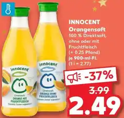 Kaufland INNOCENT Orangensaft Angebot