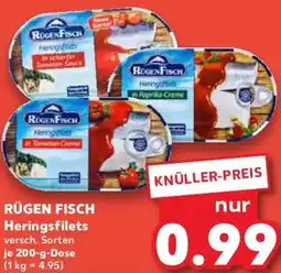 Kaufland RÜGEN FISCH Heringsfilets Angebot