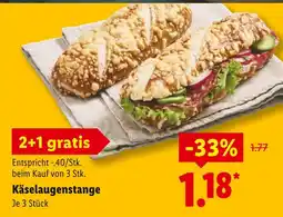 Lidl Käselaugenstange Angebot