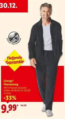 Lidl Livergy fleeceanzug Angebot