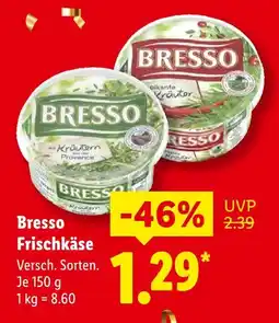 Lidl Bresso frischkäse Angebot
