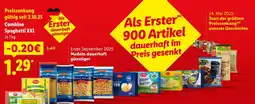 Lidl Combino spaghetti xxl Angebot