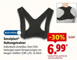 Lidl Sensiplast haltungstrainer Angebot
