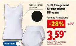 Lidl Feinripp-achselhemd Angebot