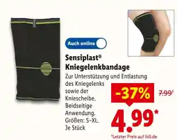 Lidl Sensiplast kniegelenkbandage Angebot