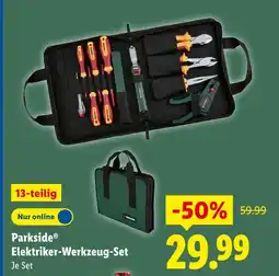 Lidl Parkside elektriker-werkzeug-set Angebot
