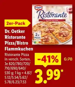 Lidl Dr. oetker ristorante pizza Angebot