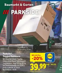 Lidl Parkside treppen-sackkarre Angebot