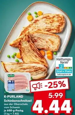 Kaufland K-purland schinkenschnitzel Angebot
