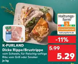 Kaufland K-purland dicke rippe/brustrippe Angebot