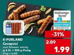 Kaufland K-purland cevapcici Angebot