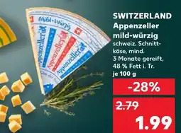 Kaufland Appenzeller mild-würzig Angebot